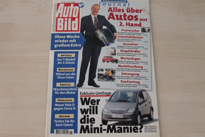 Deckblatt Auto Bild (16/1996)